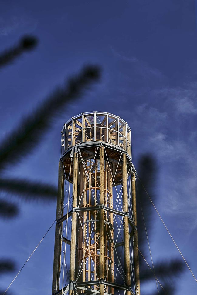 Lookout Tower at Kraličák by Huť architektury Martin Rajniš