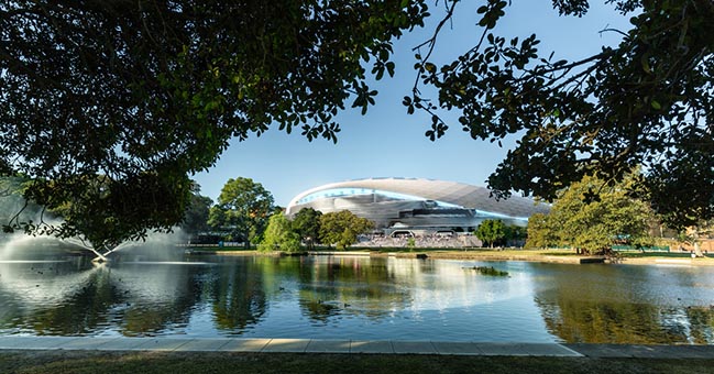 Sydney Football Stadium by Cox Architecture