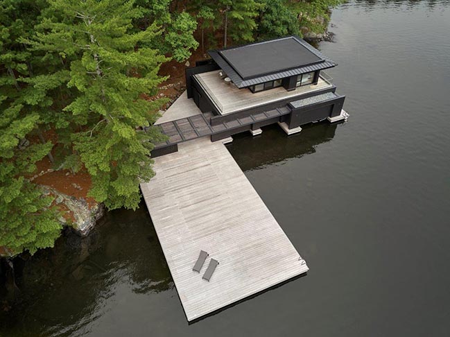 Muskoka Boathouse by Akb Architects