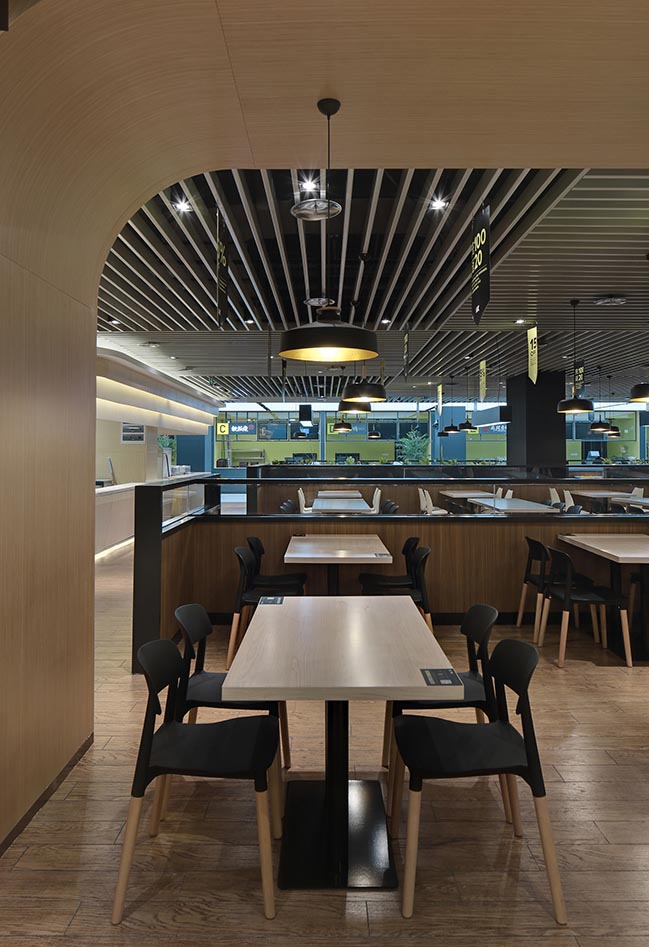 Suzhou MEICAN ZONE Innovative Office Cafeteria by Sanshangshan Decoration Design Co., Ltd.