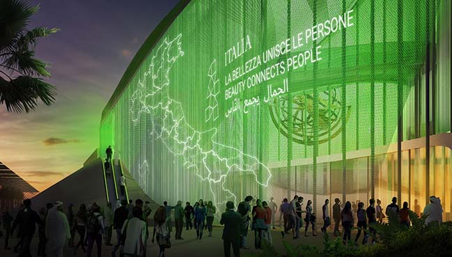 The Italian Pavilion at Expo Dubai 2020 by CRA-Carlo Ratti Associati