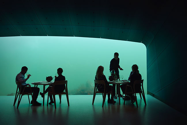 Snøhetta completes Europes First Underwater Restaurant