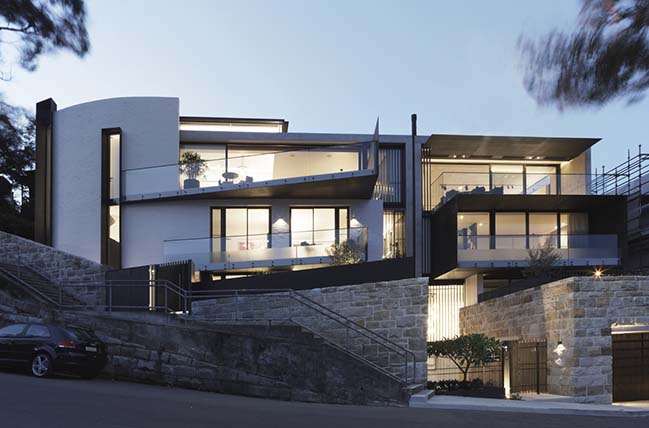 Twin Houses by Architecture Saville Isaacs