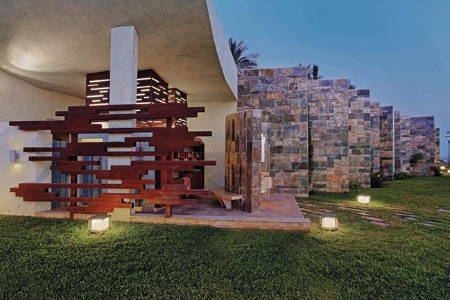 Senses, a Nature-Embedded Pool-House by Wael Farran Studio