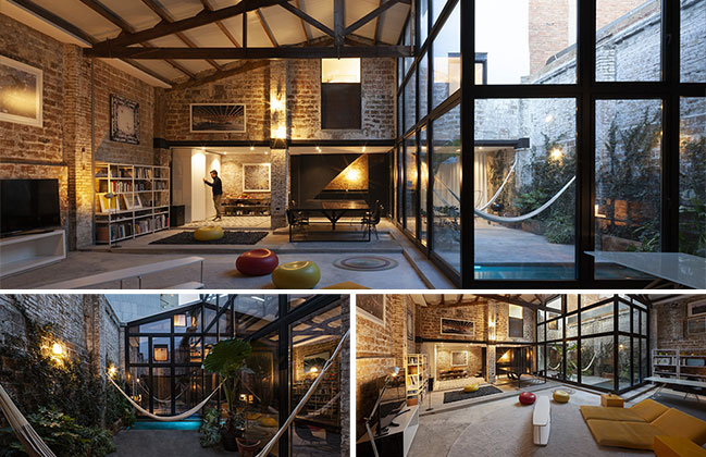 The Theatre: From a warehouse to a home by Cadaval & Solà-Morales