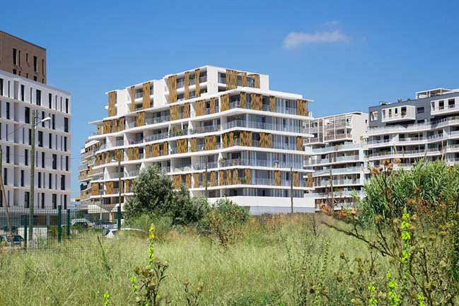 Lez-in-Art - Apartment Housing Complex by NBJ Architectes