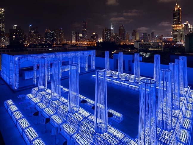 NYX: Rooftop Club in Shanghai by Alberto Caiola Studio