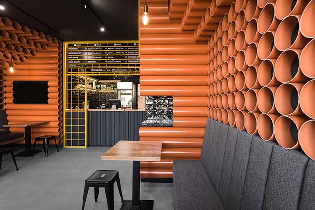 ChiChi 4U - a new burger restaurant envisioned by mode:lina