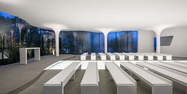 Cloud of Luster Chapel by KTX archiLAB