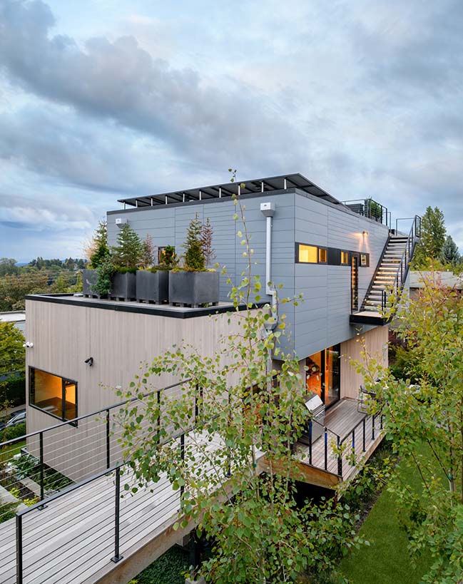 Stack House in Seattle by Lane Williams Architects