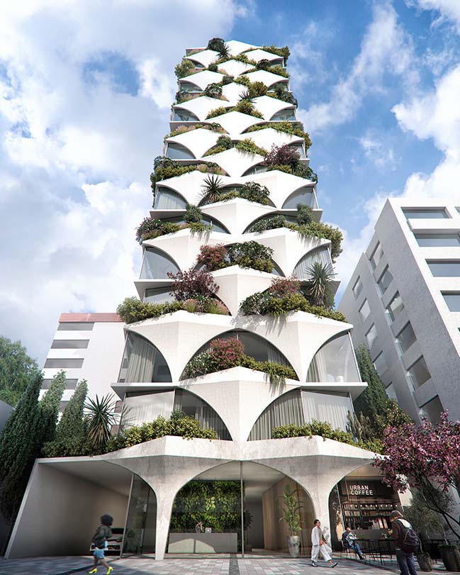 Sunflower Tower by odD+ Architects