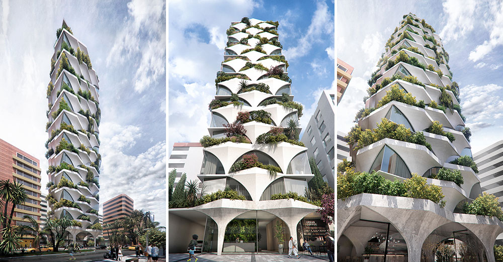 Sunflower Tower by odD+ Architects