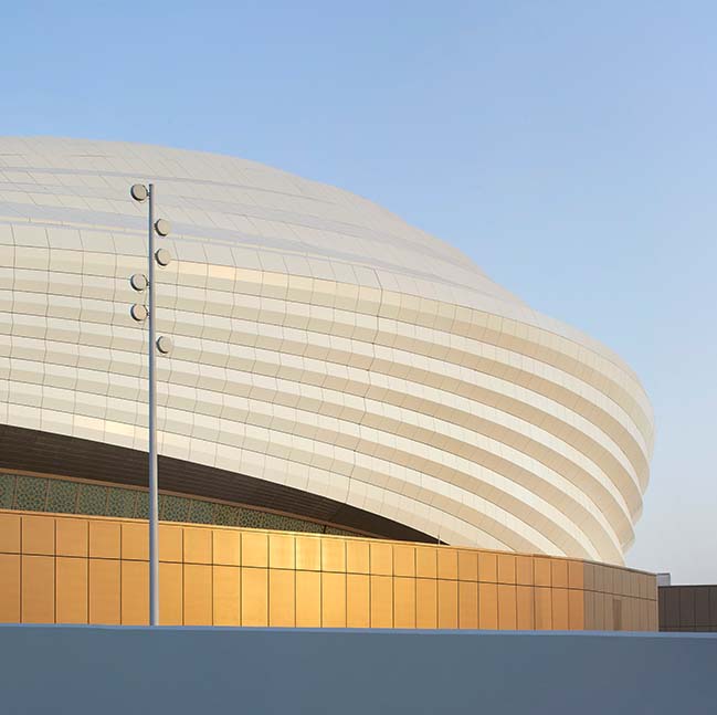 Al Janoub Stadium in Al Wakrah by Zaha Hadid Architects