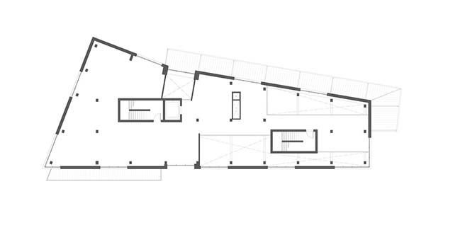 B76: A wedge shaped 20,000 sq. ft. building in Portland by Skylab