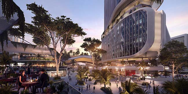Karle Town Centre in Bangalore by UNStudio
