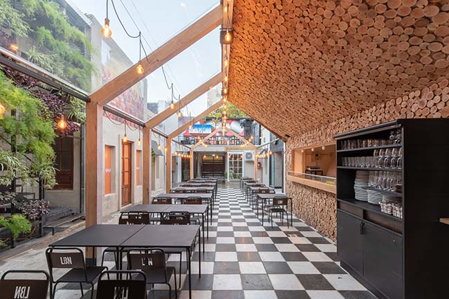 La Bona Nit: Little pizza restaurant in Córdoba by Pendola Arqs