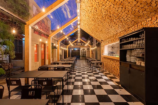 La Bona Nit: Little pizza restaurant in Córdoba by Pendola Arqs