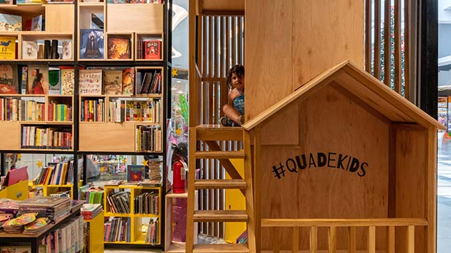 Quade: A bookstore in Córdoba by Estudio Montevideo