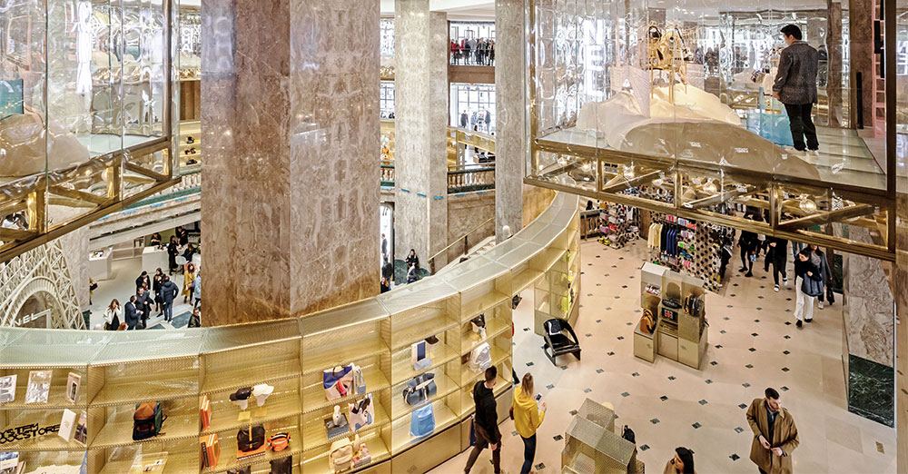 Galeries Lafayette Opens on The Champs Elysées: A Marvelous