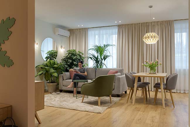 Luxury small apartment in Kyiv by Ki Design