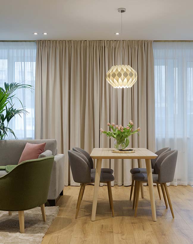 Luxury small apartment in Kyiv by Ki Design