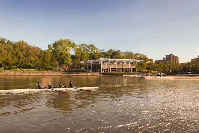 Foster + Partners revealed new Boathouse designs for Row New York