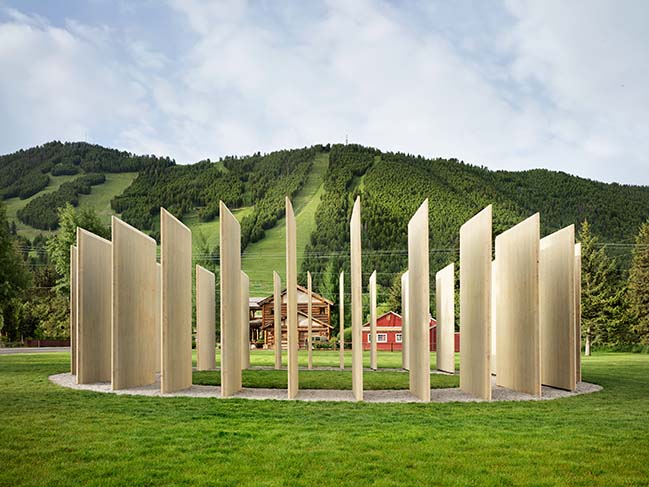 Town Enclosure Pavilion by CLB Architects