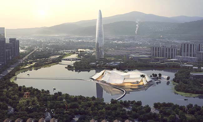 Yiwu Grand Theater by MAD Architects