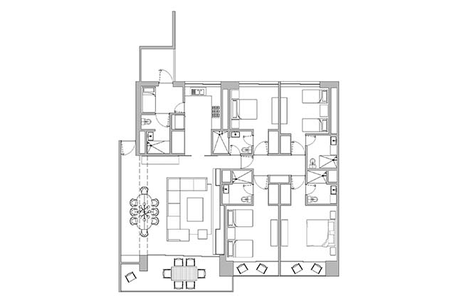 GP Apartment by PAIR arquitectura