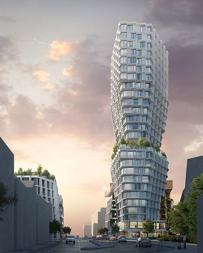 The Féval Tower by JDS Architects