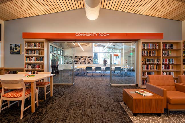 Mission Branch Library Renovation by Noll & Tam Architects