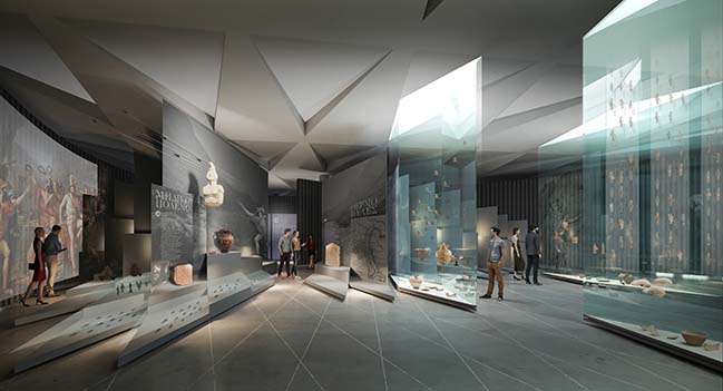MYTHOS & TOPOS - New Archaeological Museum of Sparta by Petrās Architecture