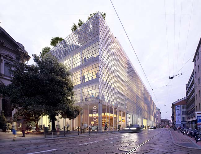 SOM Transforms Gio Ponti Complex in Milan into Campus of the Future