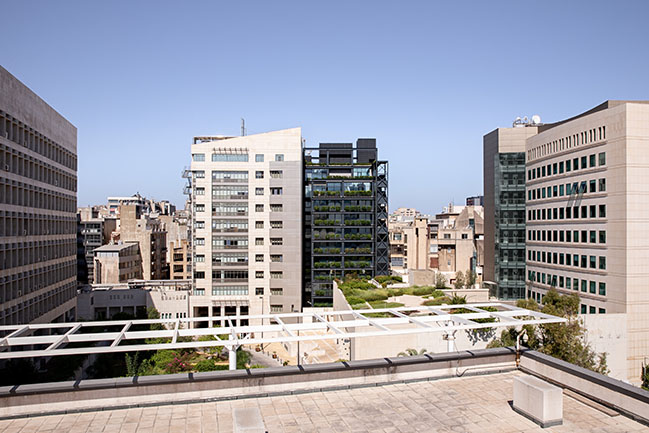 Banque du Liban CMA building by Karim Nader Studio