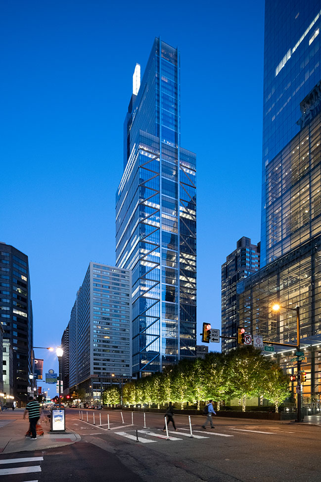 Comcast Technology Center by Foster + Partners opens