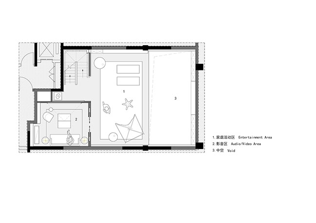Vanke - Cheerful Bay Duplex Villa by ONE-CU Interior Design Lab