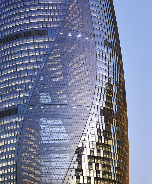 Leeza SOHO by Zaha Hadid Architects opens with the world's tallest atrium