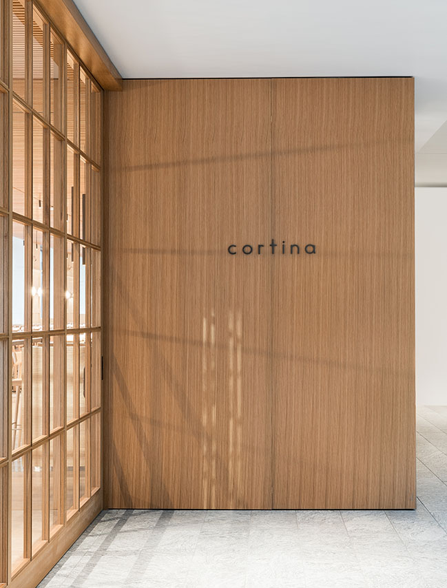 Cortina - Modern Italian restaurant in downtown Seattle by Heliotrope Architects