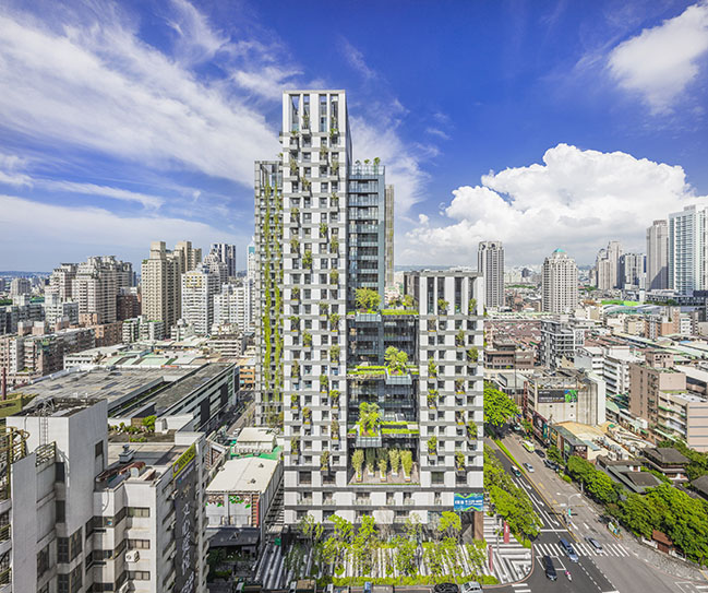 Sky Green in Taichung by WOHA
