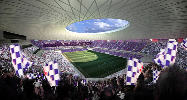 The new stadium of Fiorentina Football Club by Pierattelli Architetture