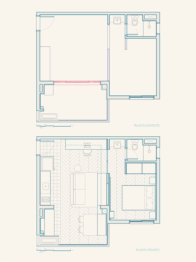 Three Apartment by Fábrica Arquitetos