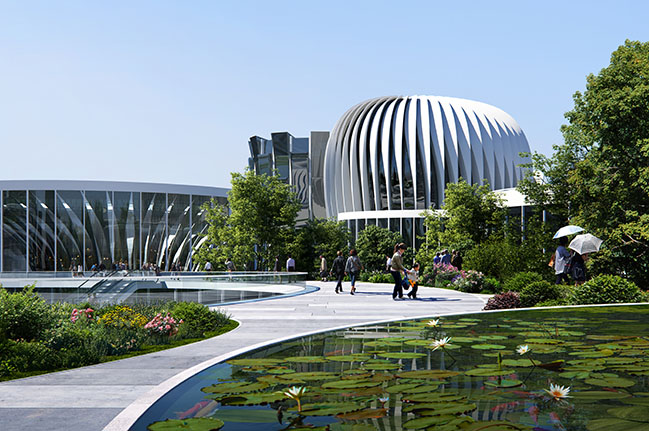 Unicorn Island Masterplan by Zaha Hadid Architects