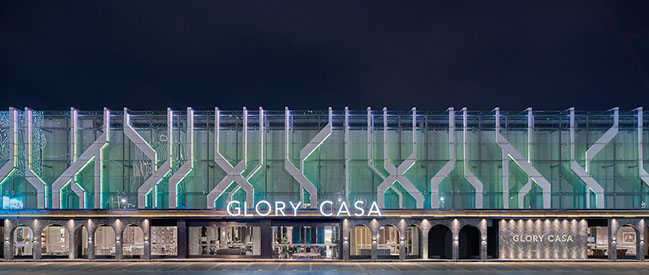 Glory Casa showrooms in China by Vudafieri-Saverino Partners