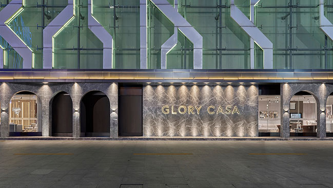 Glory Casa showrooms in China by Vudafieri-Saverino Partners