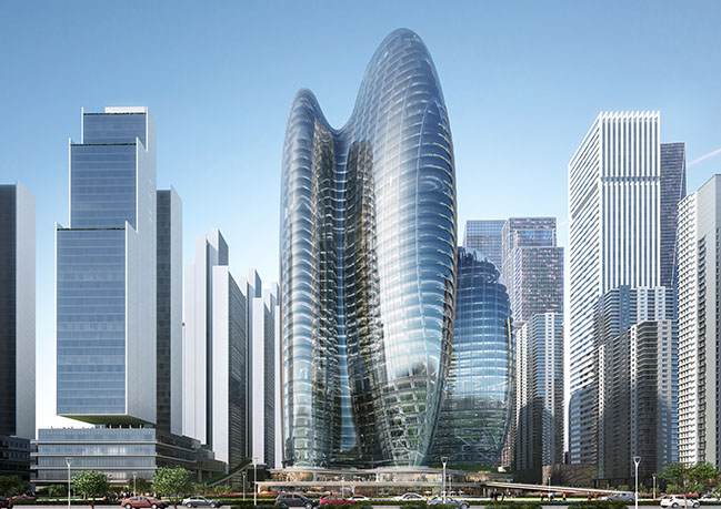 New OPPO Headquaters in Shenzhen by Zaha Hadid Architects