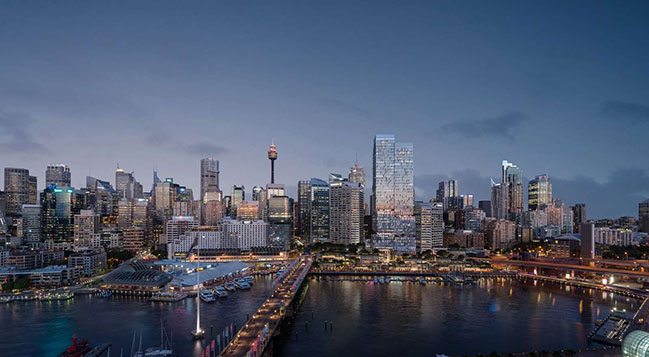 Henning Larsen Wins International Competition for Major Tower in Central Sydney