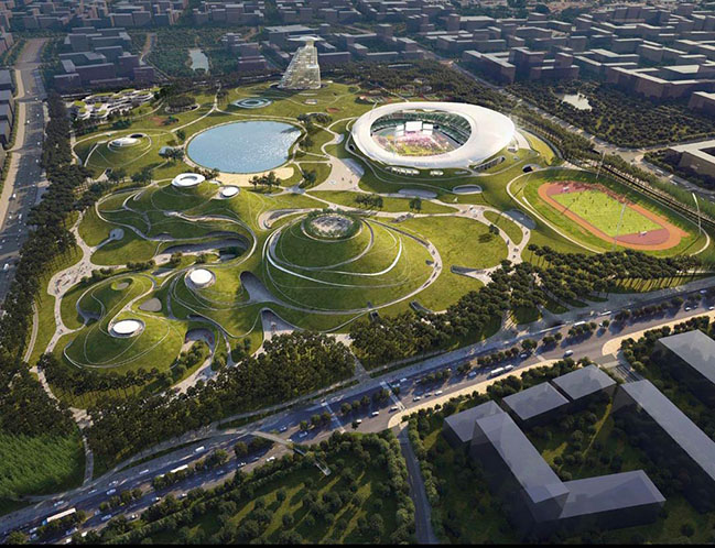 Quzhou Sports Campus by MAD Under Construction