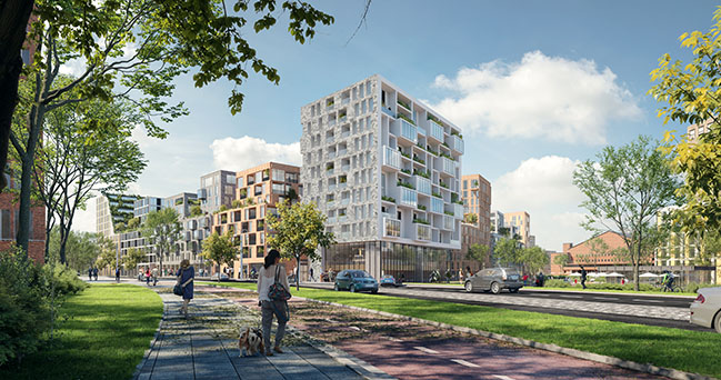 Masterplan Marktkwartier Amsterdam by Mecanoo
