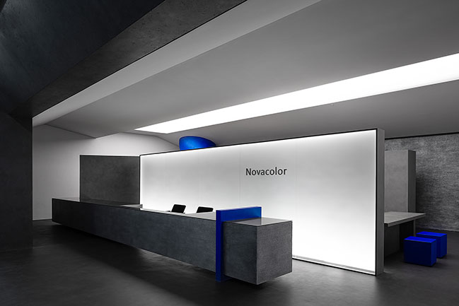Novacolor Paint Showroom by AD ARCHITECTURE