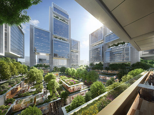 Foster + Partners has won the design competition for Guangming Hub
